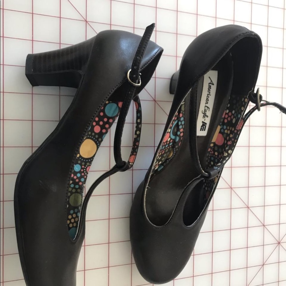 Berrylook Chunky High-heeled Round Toe - Picture 3 of 4